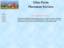 Tablet Screenshot of glassfarm.com